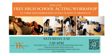 Free Acting Workshop & Open House for High Schoolers