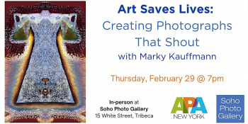 Exhibition “Art Saves Lives: Creating Photographs That Shout”