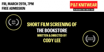 Short film screening of “The Bookstore”