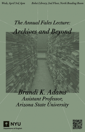 Lecture “Archives and Beyond”