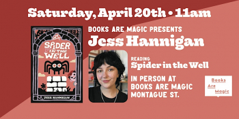 In-Store: Storytime with Jess Hannigan: “Spider in the Well”