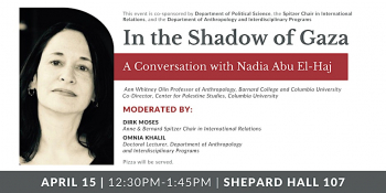 Lecture “In the Shadow of Gaza”