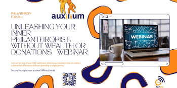 Webinar “Unleashing Your Inner Philanthropist: Without Wealth or Donations”