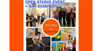 Art Exhibition + Open Studio Event at&nbsp;Studio&nbsp;34