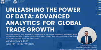 Webinar “Unleashing the Power of Data: Advanced Analytics for Global Trade”