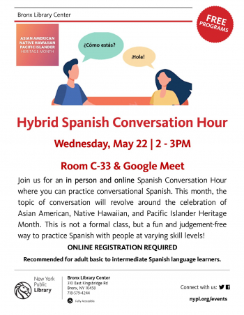 Hybrid Spanish Conversation Hour