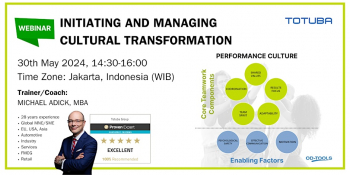 Webinar &ldquo;Initiating and Managing Cultural Transformation&rdquo;