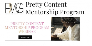 Pretty Content Mentorship Program Webinar