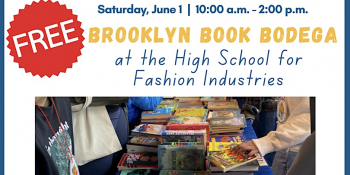 Big Book Party at the High School for Fashion Industries (Book Giveaway)