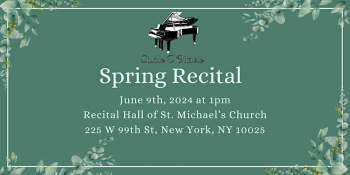 Studio D&rsquo;Ottavio Spring Recital