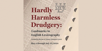 In-Person Talk: Lynda Mugglestone on&nbsp;Samuel Johnson&rsquo;s Garret Lexicography
