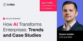 Webinar “How AI Transforms Enterprises: Trends and Case Studies”