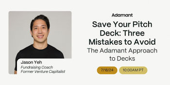 Workshop &ldquo;Save Your Pitch Deck: Three Mistakes to&nbsp;Avoid&rdquo;