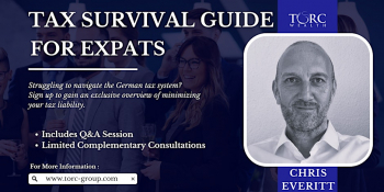 Webinar “Beat the Clock: Tax Survival Guide for Expats in Germany”