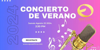 Concierto de&nbsp;Verano