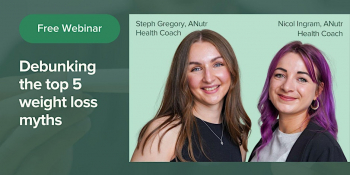 Webinar &ldquo;Debunking the top 5&nbsp;weight loss myths&rdquo;