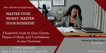 Webinar “Master Your Money, Master Your Business”