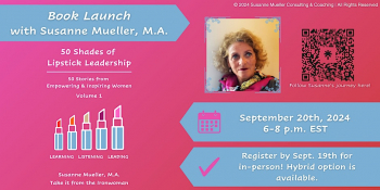 Book Launch &ldquo;50&nbsp;Shades of&nbsp;Lipstick Leadership&rdquo;
