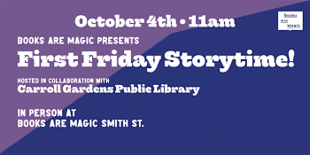 In-Store: Storytime with Carroll Gardens Brooklyn Public Library