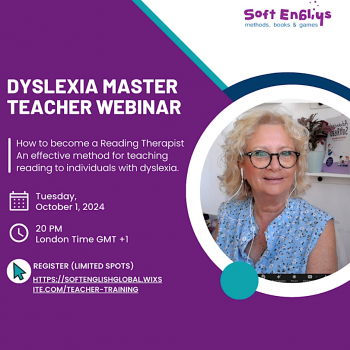 Teaching reading to&nbsp;dyslexic students webinar