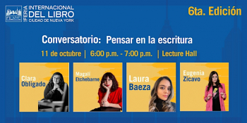 Conversatorio &ldquo;Pensar la&nbsp;escritura&rdquo;