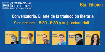 Conversatorio &ldquo;El&nbsp;arte de&nbsp;la&nbsp;traducci&oacute;n literaria&rdquo;