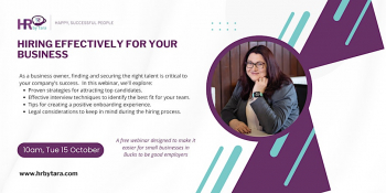 Webinar &ldquo;Hiring effectively for your business&rdquo;