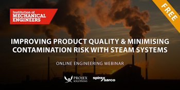 Engineering Webinar &ldquo;Minimising Contamination Risk with Steam Systems&rdquo;