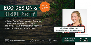 Webinar &ldquo;Eco-design and circularity for business&rdquo;