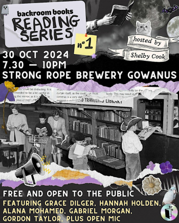 Backroom books reading series №&nbsp;1