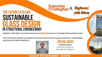 Webinar &ldquo;The Future is&nbsp;Clear: Sustainable Glass Design in&nbsp;Structural Engineering&rdquo;