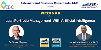 IBC Webinar &ldquo;Lean Portfolio Management with Artificial Intelligence&rdquo;