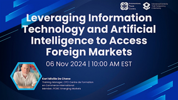 Webinar &ldquo;Leveraging Information Technology and&nbsp;AI to&nbsp;Access Foreign Markets&rdquo;