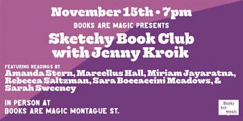 Sketchy Book Club with illustrator Jenny Kroik