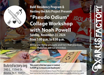 &ldquo;Pseudo Odium&rdquo; Collage Workshop with Noah Powell