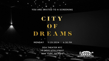Free Movie Screening &ldquo;City of&nbsp;Dreams&rdquo;