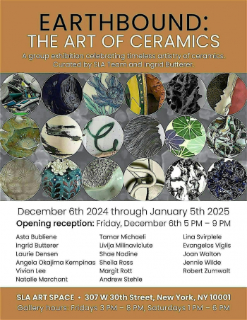 Exhibition &ldquo;Earthbound: The Art of&nbsp;Ceramics&rdquo;