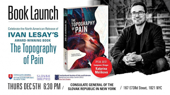 Book launch: Ivan Lesay &ldquo;The Topography of&nbsp;Pain&rdquo;