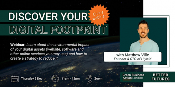 Webinar &ldquo;Discover your digital carbon footprint&rdquo;