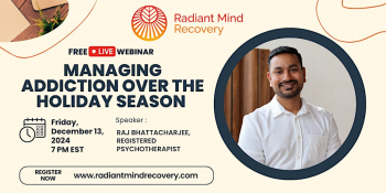 Free Webinar &ldquo;Managing Addiction Over The Holidays&rdquo;