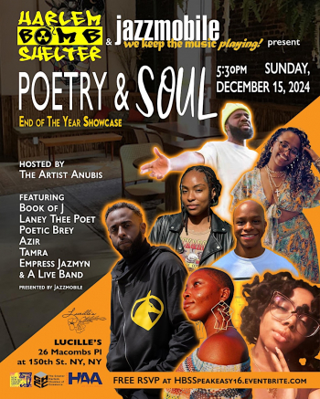 Poetry &&nbsp;Soul: End of&nbsp;The Year Showcase