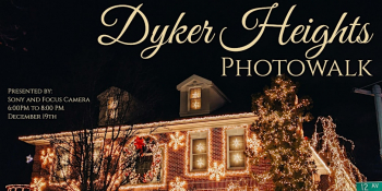 Dyker Heights Brooklyn Holiday Lights Photo Walk with Focus and Sony