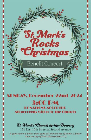 St. Mark&rsquo;s Rocks Christmas Benefit Concert