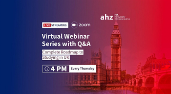 Virtual Webinar Series &ldquo;Complete Roadmap to&nbsp;Studying in&nbsp;UK&rdquo;