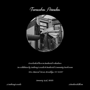 Exhibit Opening: Tormentas Privadas by&nbsp;Anthony Lozada
