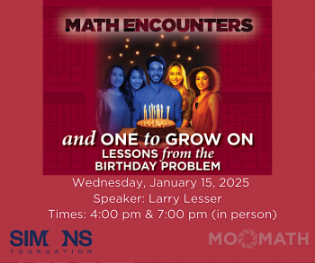Math Encounters: Lessons from the Birthday Problem