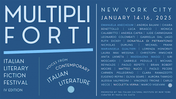 Mulitipli Forti: The Italian Literary Festival at&nbsp;Rizzoli Bookstore