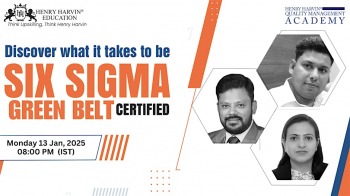 Webinar &ldquo;Lean Six Sigma Green Belt&rdquo;