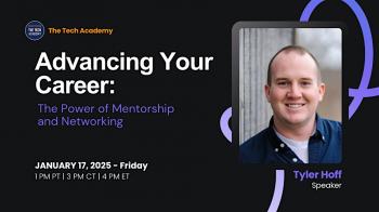 Tech Talk &ldquo;Advancing Your Career: The Power of&nbsp;Mentorship and Networking&rdquo;