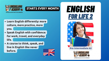 Course &ldquo;English for life&nbsp;2&rdquo;